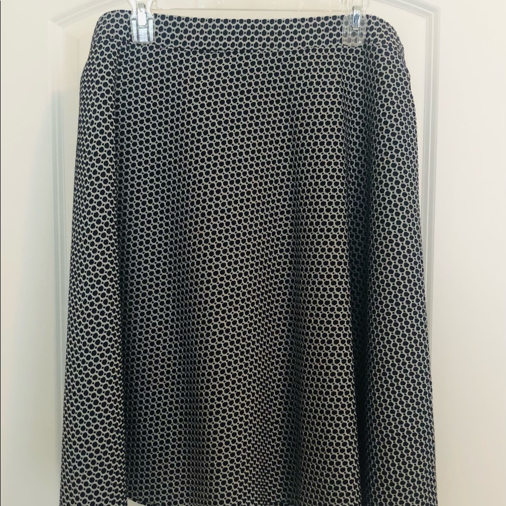 Talbots Geometric Knit Skirt Size 16W
